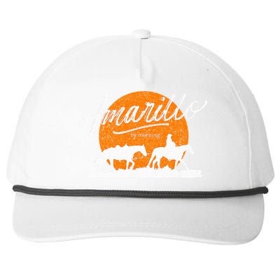 Amarillo By Morning Country Music Western Snapback Five-Panel Rope Hat