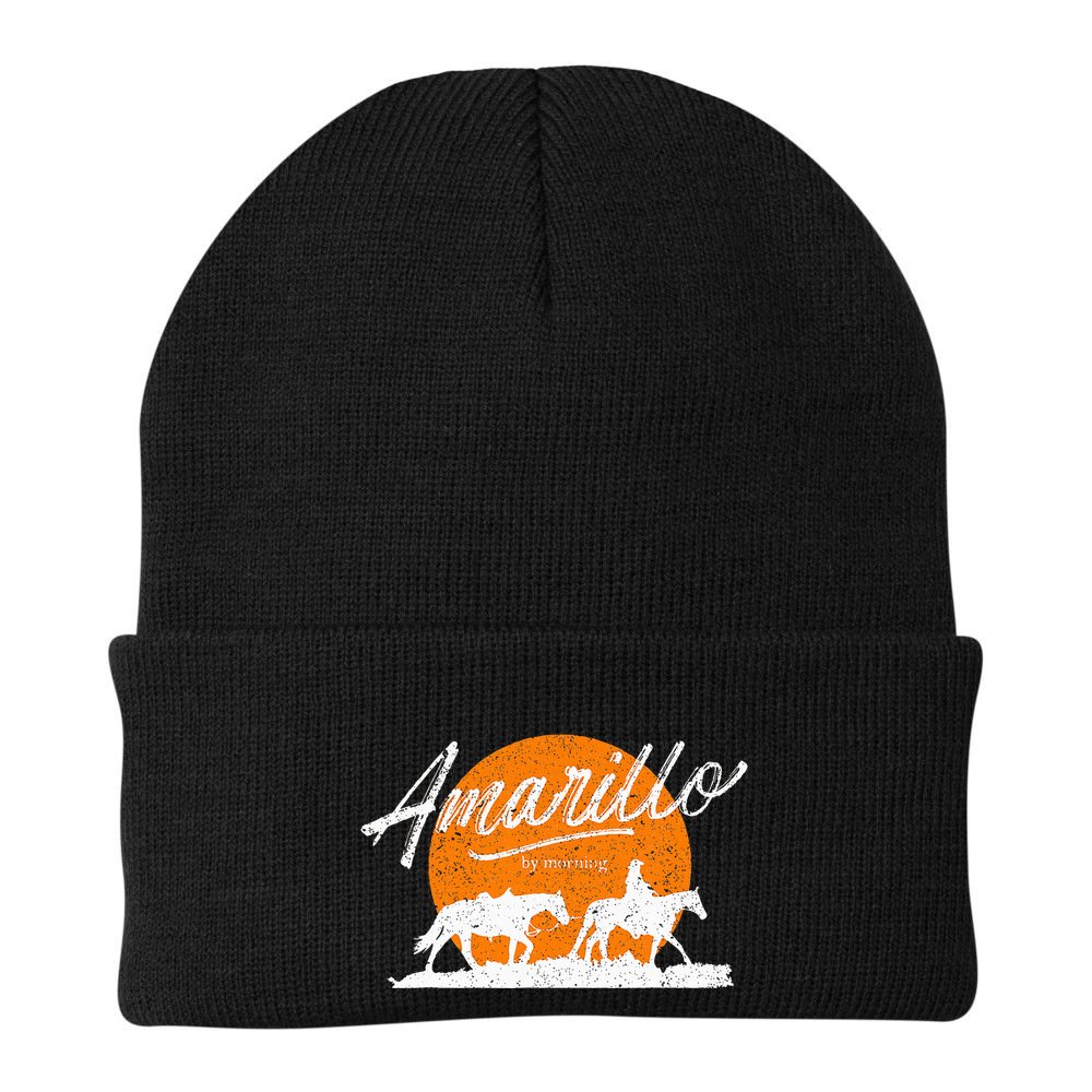 Amarillo By Morning Country Music Western Beanie