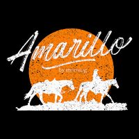 Amarillo By Morning Country Music Western Youth Performance Sprint T-Shirt