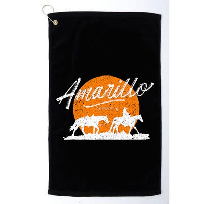 Amarillo By Morning Country Music Western Golf Towel