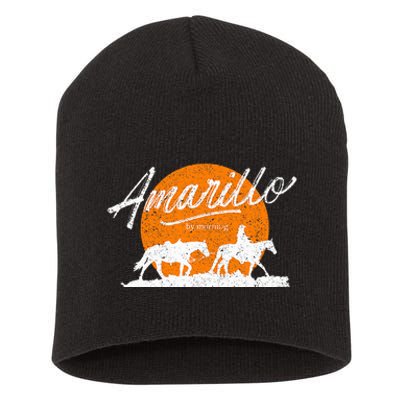 Amarillo By Morning Country Music Western Short Acrylic Beanie