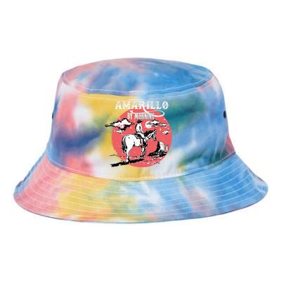 Amarillo By Morning Country Music Western Tie Dye Newport Bucket Hat