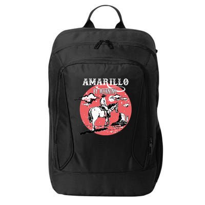 Amarillo By Morning Country Music Western City Backpack