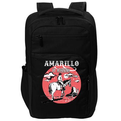 Amarillo By Morning Country Music Western Impact Tech Backpack