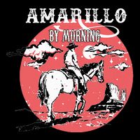Amarillo By Morning Country Music Western Youth Performance Sprint T-Shirt