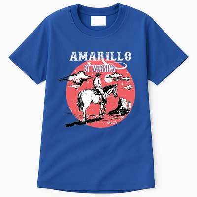 Amarillo By Morning Country Music Western Tall T-Shirt
