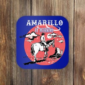 Amarillo By Morning Country Music Western Coaster