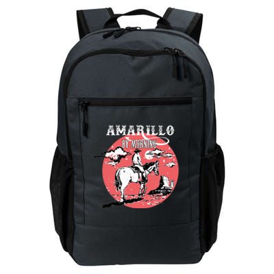 Amarillo By Morning Country Music Western Daily Commute Backpack