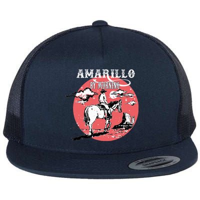 Amarillo By Morning Country Music Western Flat Bill Trucker Hat