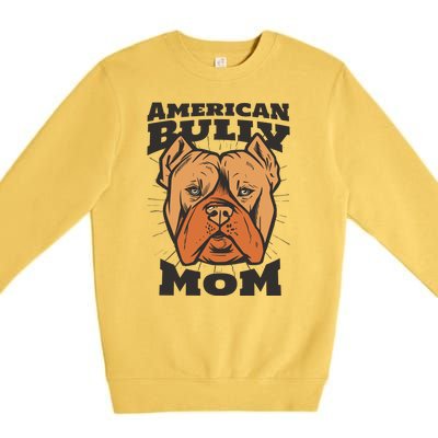 American Bully Mom Premium Crewneck Sweatshirt