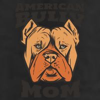 American Bully Mom 7 Panel Mesh Trucker Snapback Hat