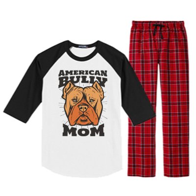 American Bully Mom Raglan Sleeve Pajama Set