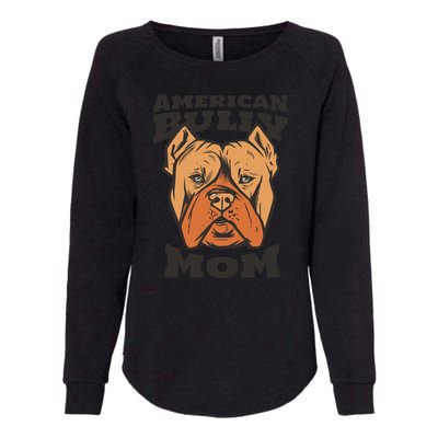 American Bully Mom Womens California Wash Sweatshirt