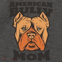 American Bully Mom Vector Backpack
