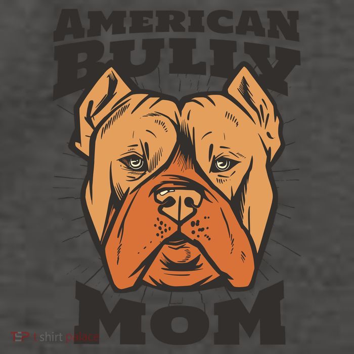 American Bully Mom Vector Backpack