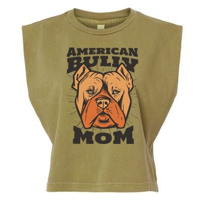 American Bully Mom Garment-Dyed Women's Muscle Tee