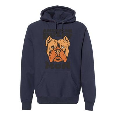 American Bully Mom Premium Hoodie