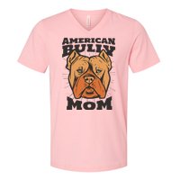 American Bully Mom V-Neck T-Shirt