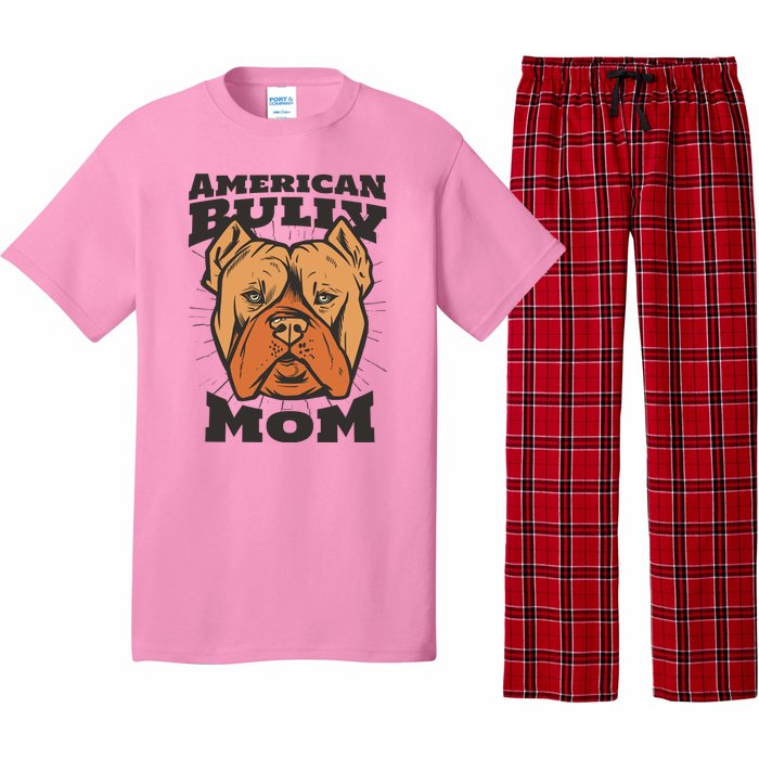 American Bully Mom Pajama Set