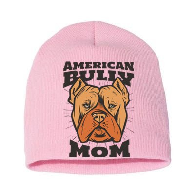 American Bully Mom Short Acrylic Beanie