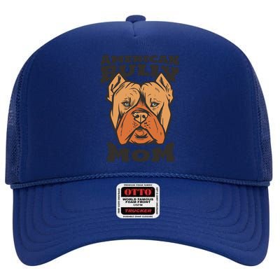 American Bully Mom High Crown Mesh Back Trucker Hat