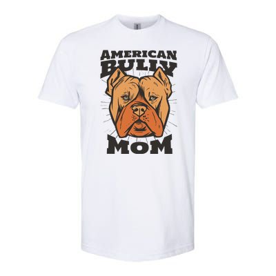 American Bully Mom Softstyle CVC T-Shirt