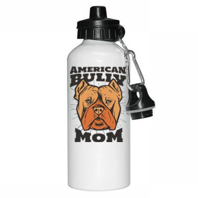 American Bully Mom Aluminum Water Bottle