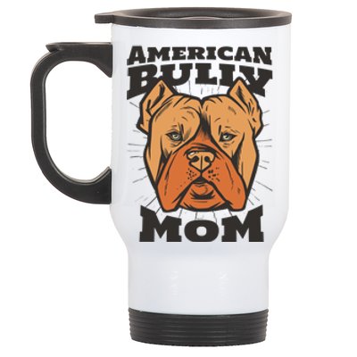 American Bully Mom Stainless Steel Travel Mug