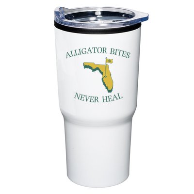 Alligator Bites Never Heal Florida Tumbler