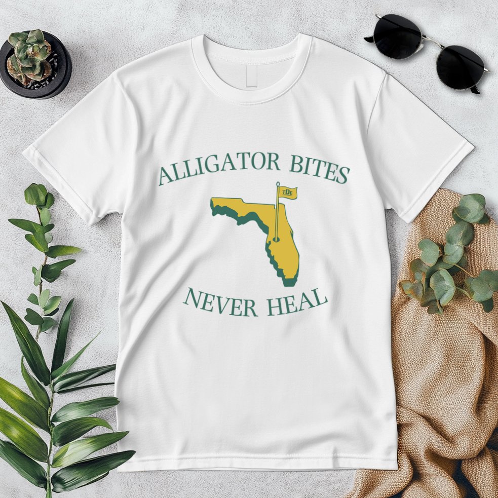 Alligator Bites Never Heal Florida Premium T-Shirt
