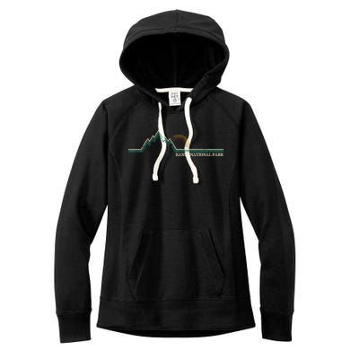 Alberta Banff National Park Canada Adventure Women's Fleece Hoodie