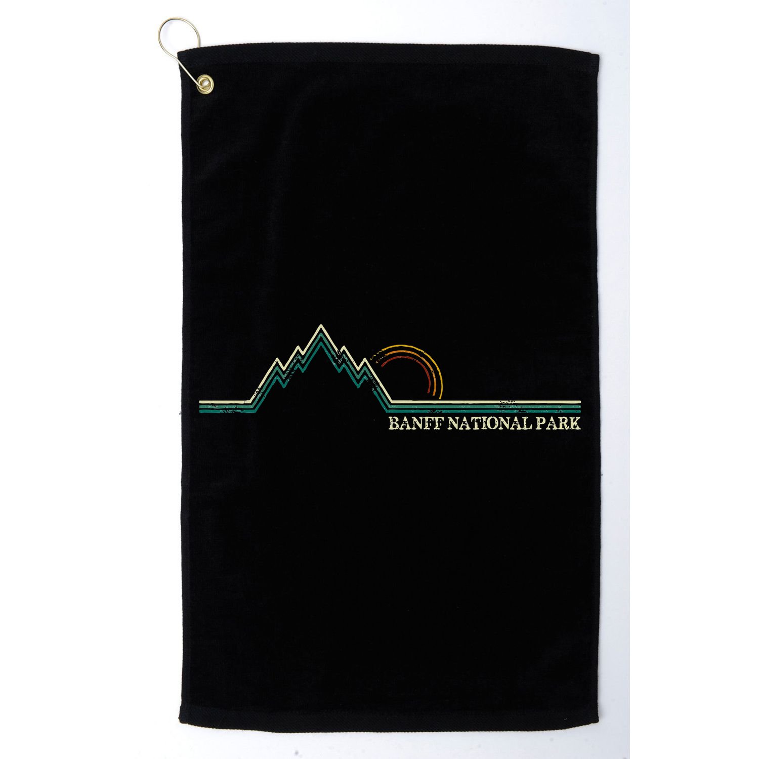 Alberta Banff National Park Canada Adventure Golf Towel