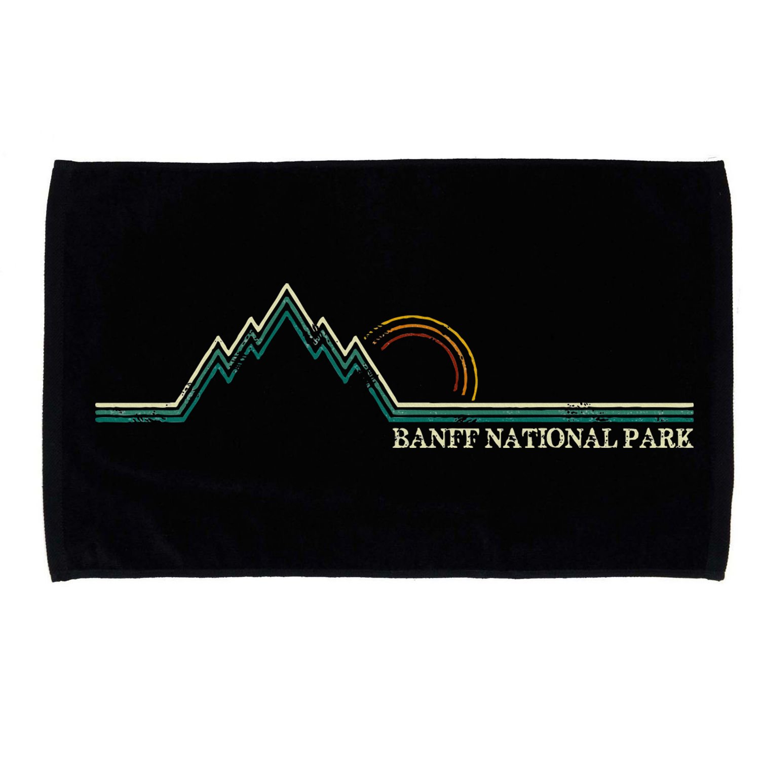 Alberta Banff National Park Canada Adventure Microfiber Hand Towel