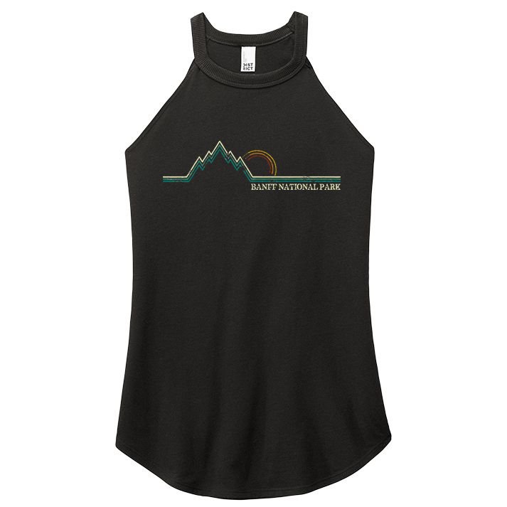 Alberta Banff National Park Canada Adventure Women's Perfect Tri Rocker Tank
