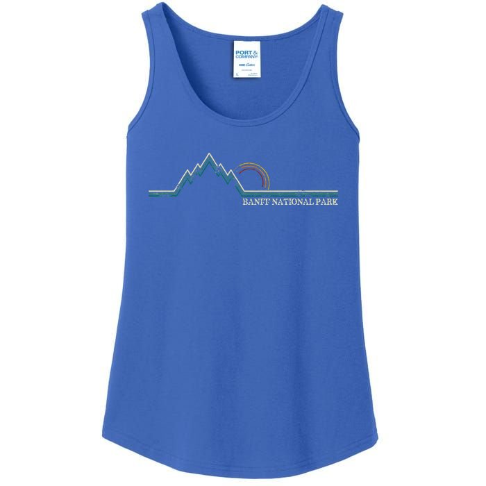 Alberta Banff National Park Canada Adventure Ladies Essential Tank