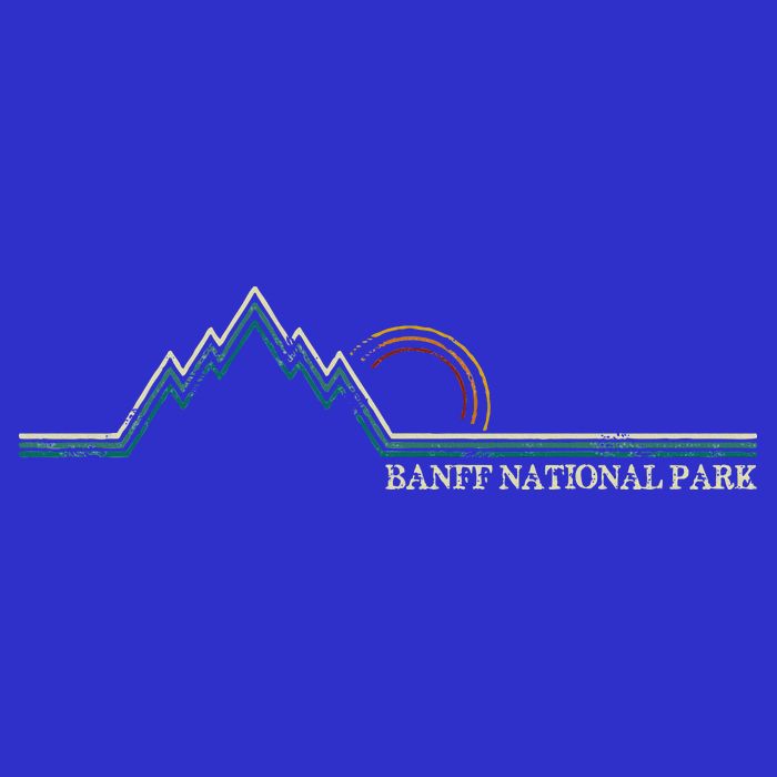 Alberta Banff National Park Canada Adventure 16 in Basic Backpack