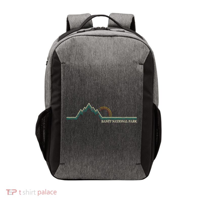 Alberta Banff National Park Canada Adventure Vector Backpack