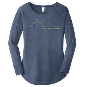 Alberta Banff National Park Canada Adventure Women's Perfect Tri Tunic Long Sleeve Shirt