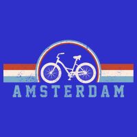 Amsterdam Bicycle Netherlands Holland Dutch Bike Vintage Gift Kids T-Shirt