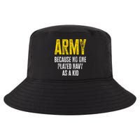 Army Because No One Played Cool Comfort Performance Bucket Hat
