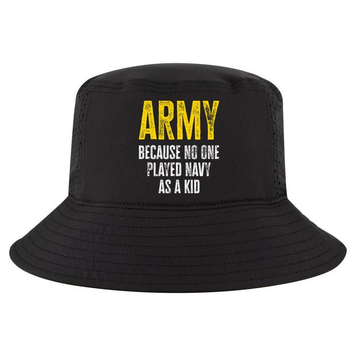Army Because No One Played Cool Comfort Performance Bucket Hat