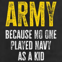 Army Because No One Played Cool Comfort Performance Bucket Hat