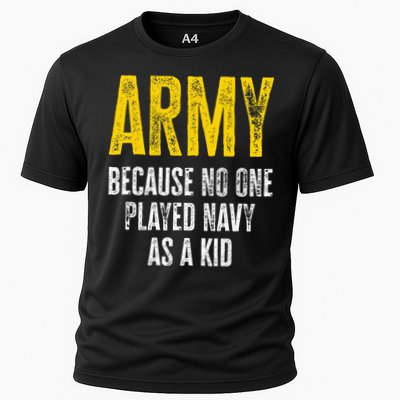 Army Because No One Played Performance Shirt