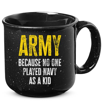 Army Because No One Played 15oz Campfire Ceramic Mug