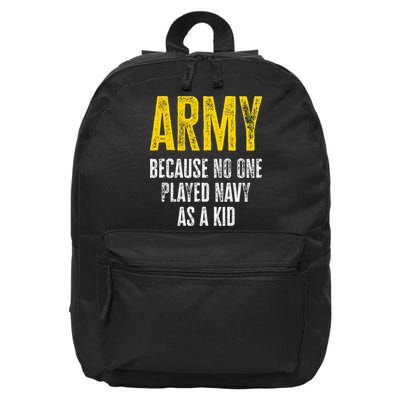 Army Because No One Played 16 in Basic Backpack