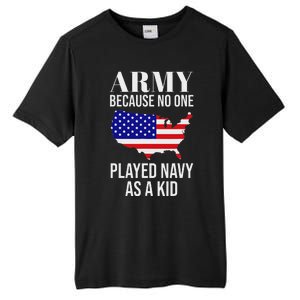 Army Because No One Played As A Funny Army Says Tall Fusion ChromaSoft Performance T-Shirt