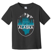 Alaska Bear Nature Alaskan Mountains Toddler T-Shirt