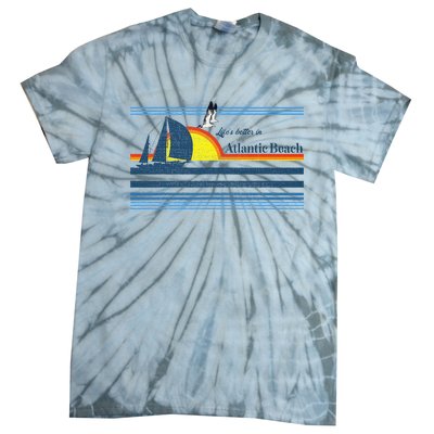 Atlantic Beach Nc North Carolina Gift Beach Tie-Dye T-Shirt