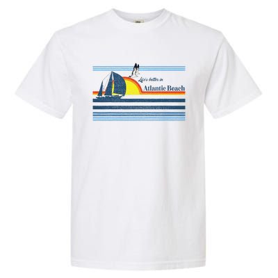 Atlantic Beach Nc North Carolina Gift Beach Garment-Dyed Heavyweight T-Shirt