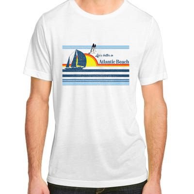 Atlantic Beach Nc North Carolina Gift Beach Adult ChromaSoft Performance T-Shirt